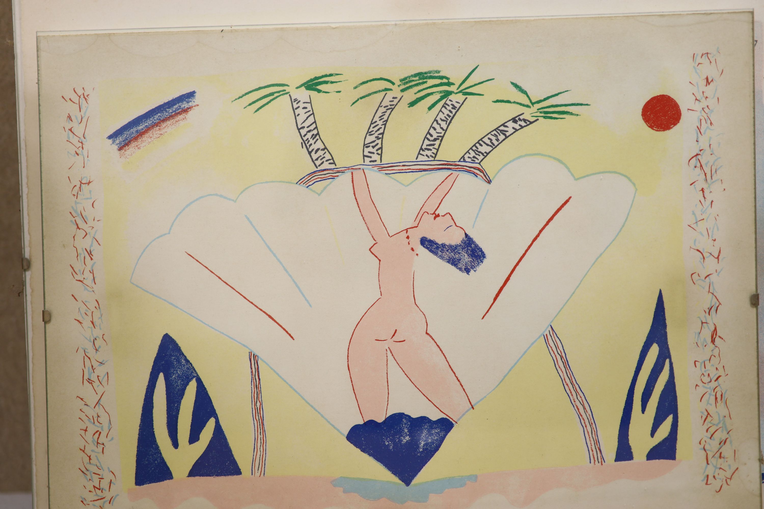 Nick Orsborn, seven limited edition prints, Untitled, signed and dated '86, largest 28 x 35cm
